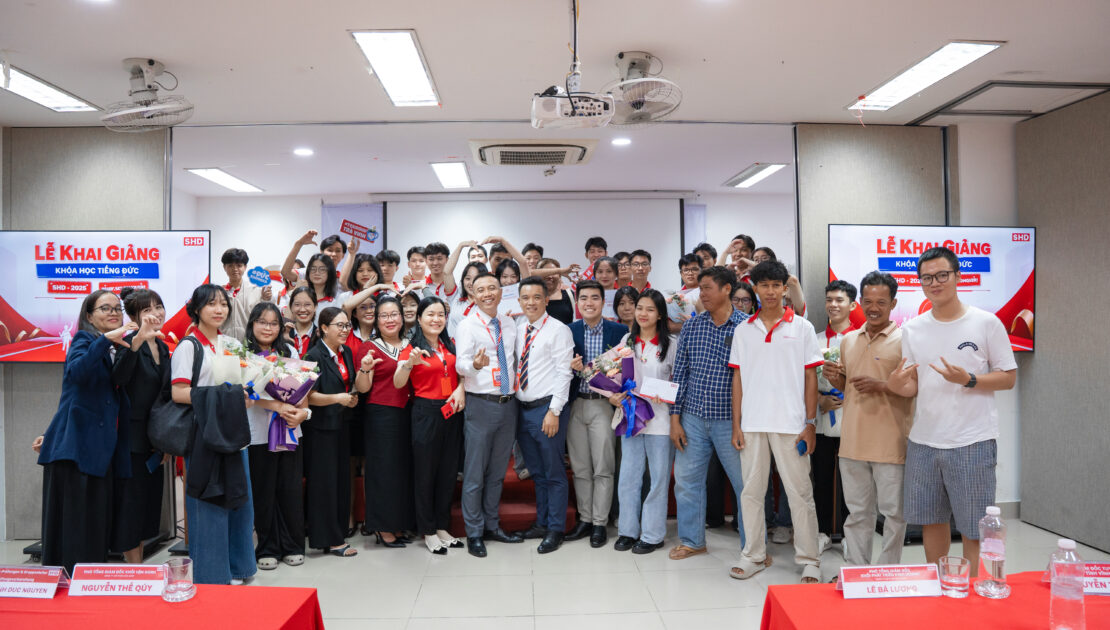 SHD khai giảng khoá học tiếng Đức tháng 8