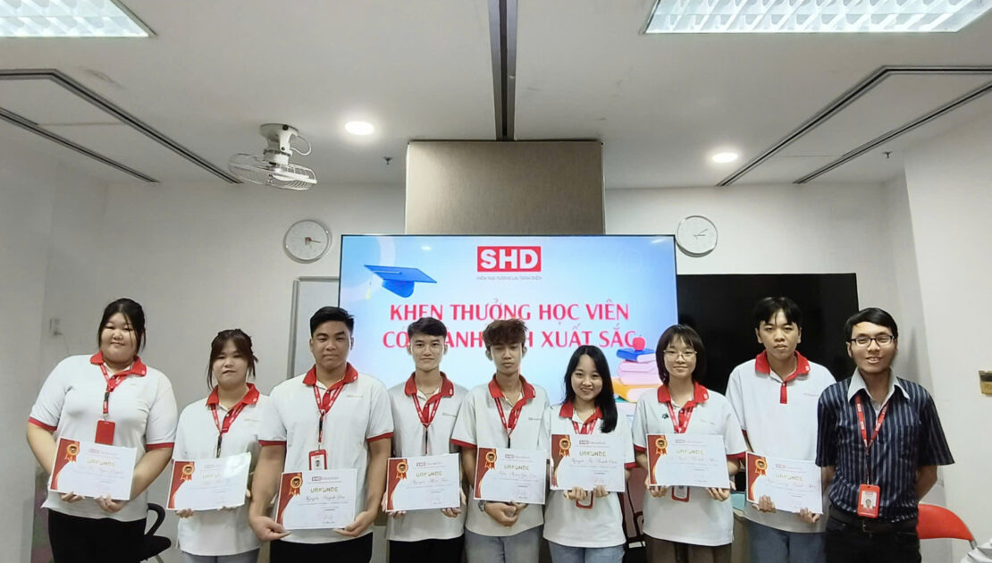 Học viên SHD xuất sắc tiếng Đức A1