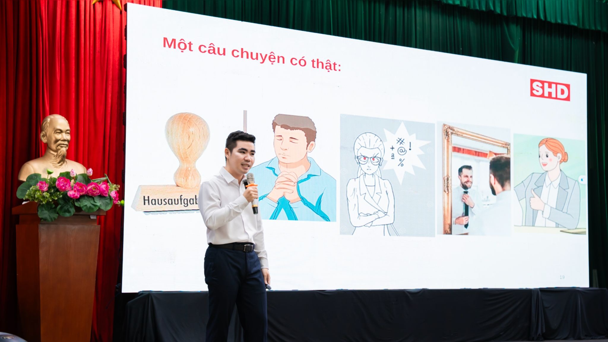 Talkshow học tiếng Đức