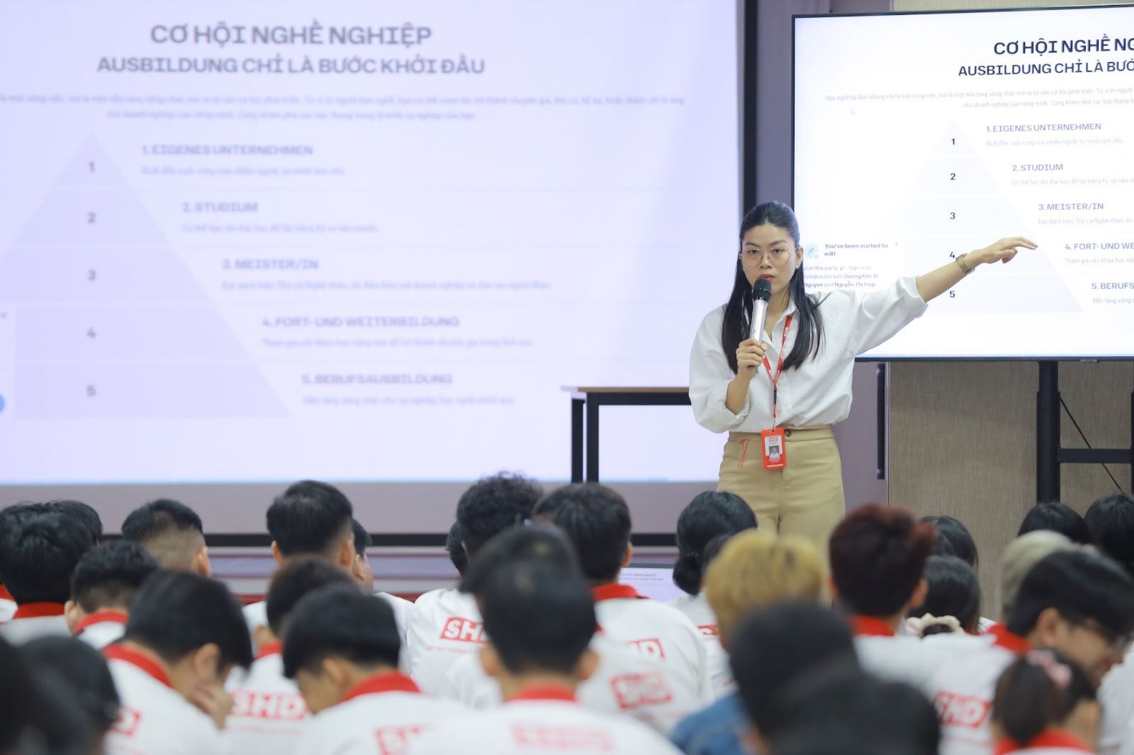 khoá b2 tiếng đức chuyên ngành tại SHD