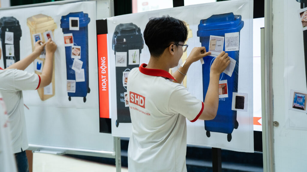 workshop phân loại rác chuẩn Đức tại SHD